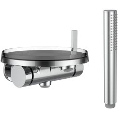 Laufen Kartell mitigeur bain-douche encastrée chrome H3213390041411