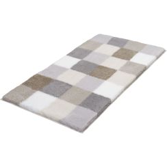 Kleine Wolke Caro tapis de bain 120x70 cm rectangulaire gris-beige 5426287225