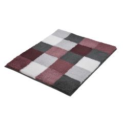Kleine Wolke Caro tapis de bain 65x55 cm rectangulaire bordeaux 5426407539