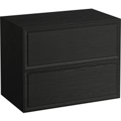 Laufen The New Classic meuble avec plan de travail 77.5x45.5x60 cm sous-lavabo suspendu chêne H4060160856281