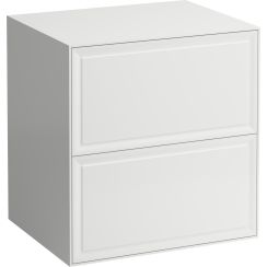 Laufen The New Classic meuble avec plan de travail 57.7x45.5x60 cm sous-lavabo suspendu blanc H4060060851701