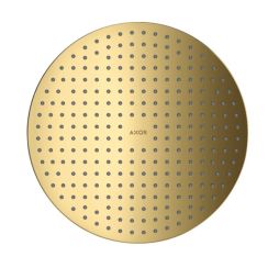 Axor ShowerSolutions douche à effet de pluie 30x30 cm ronde doré 35305990