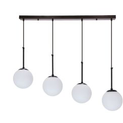 Candellux Pompei lampe suspendue 4x40 W blanc-noir 34-09630
