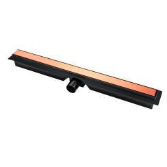 FDesign Kleome évacuation linéaire 60 cm noir-doré FD74036025