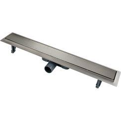 FDesign Kleome caniveau de douche avec grille 70 cm acier FD74017001
