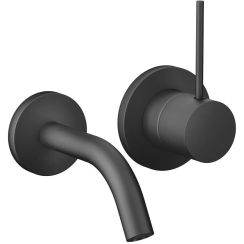 Dornbracht Meta mitigeur de lavabo encastrée noir 36867662-33