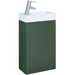 Elita Young Basic lavabo avec meuble 40.2 cm vert RE168993007010