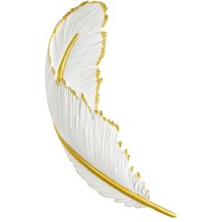 Moosee Piórko applique murale 1x16 W blanc-doré MSE010100388