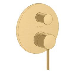 Axor Starck mitigeur bain-douche encastrée doré 10418250