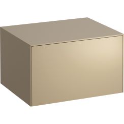 Laufen Sonar meuble avec plan de travail 57.5x45.5x34 cm doré H4054000340401
