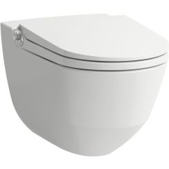 Laufen Cleanet Riva toilette lavante suspendue sans collerette blanc H8206917570001