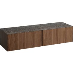 Laufen Il Bagno Alessi meuble avec plan de travail 160x50x37 cm sous-lavabo suspendu H4323300976301