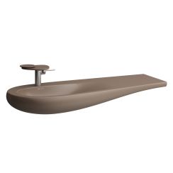 Laufen Il Bagno Alessi lavabo 120x50 cm classique-de meuble marron/beige mat H8149731881091