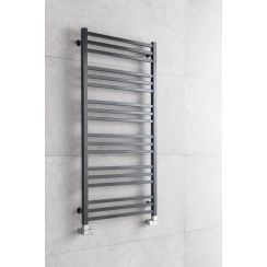 P.M.H. Avento radiateur de salle de bain décoratif 121x50 cm noir AV3B