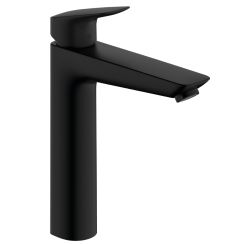 Hansgrohe Logis mitigeur de lavabo sur pied noir 71090670