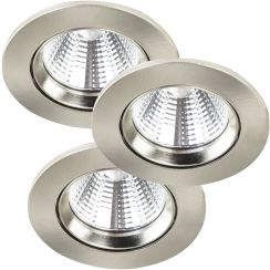 Nordlux Fremont spot encastré 3x4.5 W nickel 47580132