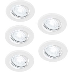Nordlux spot encastré 5x4.7 W blanc 49760101