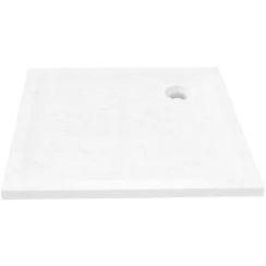 New Trendy Mild Stone receveur de douche carré 90x90 cm blanc B-0542