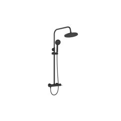 Invena Kalitea ensemble de douche mural noir AU72004