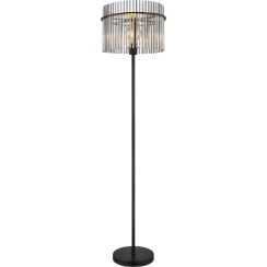 Globo Lighting Gorley lampadaire 1x60 W noir-fumé 15698S
