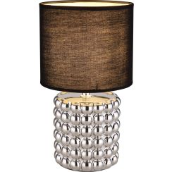 Globo Lighting Valentino lampe de table 1x40 W noir 21626C