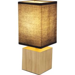 Globo Lighting Valentino veilleuse pour enfant 1x40 W noir-bois 21628B
