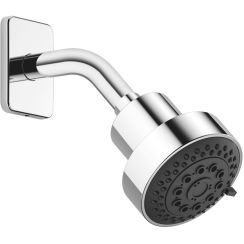 Dornbracht Lulu douche à effet de pluie avec bras 9.2x9.2 cm ronde chrome 28508710-00
