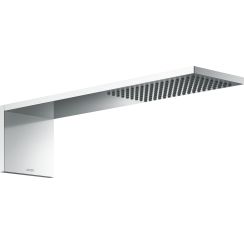 Axor ShowerComposition douche à effet de pluie 42.5x11 cm rectangulaire chrome 12592000