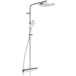 Oras Optima Style ensemble de douche mural avec thermostat oui chrome 7192NU