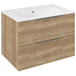 Sapho Cirasa armoire 69.8x45.9x52 cm sous-lavabo suspendu chêne CR701-2222