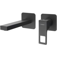 Sapho Forata mitigeur de lavabo encastrée noir FT018/15