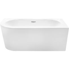 Besco Avita A-Line baignoire murale 169x75 cm rectangulaire blanc #WAA-170APS