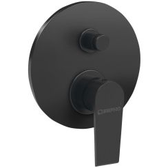 Sapho Kai mitigeur bain-douche encastrée noir KA42/15