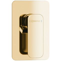 Sapho Spy mitigeur de douche encastrée doré PY41/17
