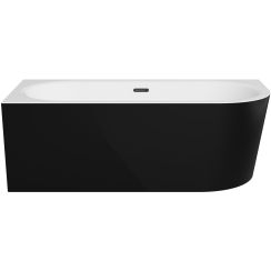 Besco Avita A-Line baignoire murale 169x75 cm rectangulaire bicolore #WAA-17ABLZS