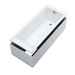Schedline Milos Set wanna prostokątna 170x70 cm biały 3WSP.MS1P-17070