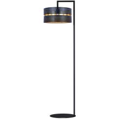Kaja Zimbo lampadaire 1x40 W noir-doré K-5225