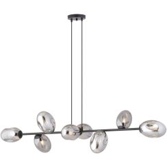 Emibig Pandora lampe suspendue x10 W noir-fumé 1263/8