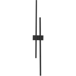 TK Lighting Flash applique murale 2x30 W noir 6626