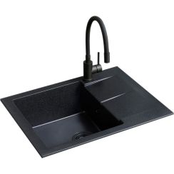 Berg Black évier avec mitigeur onyx/noire ZZH1411ABFBK
