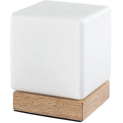 Rabalux Pirit lampe de table 1x1.2 W blanc-bois 76003