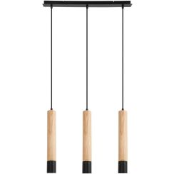 Rabalux Braulia lampe suspendue 3x50 W noir 72133