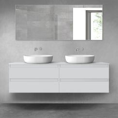 Set armoire Oltens Vernal 60001700, plan de travail suspendu Oltens Vernal 63008700