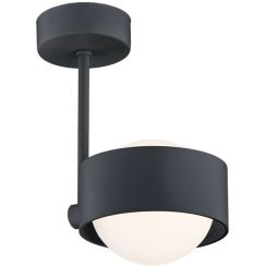 Argon Massimo Plus plafonnier 1x6 W noir-opale 8060