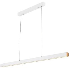Altavola Design Linear lampe suspendue 1x36 W blanc-bois LA089/PR_100_3k_white