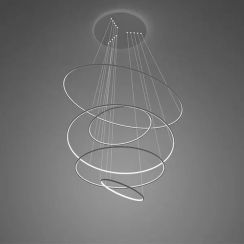 Altavola Design Ledowe Okręgi lampe suspendue 5x192 W noir LA085/P_150_in_4k_black_dimm