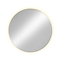 Baltica Design Tiny Border Bright miroir 90x90 cm circulaire avec éclairage argenté 5904107910932