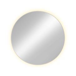 Baltica Design Tiny Border Bright miroir 100x100 cm circulaire avec éclairage blanc 5904107910970