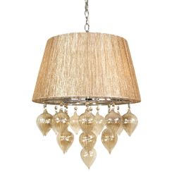 Candellux Elissa lampe suspendue 3x40 W beige 33-04567