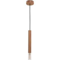 Zuma Line Madera lampe suspendue 1x28 W marron 8620103